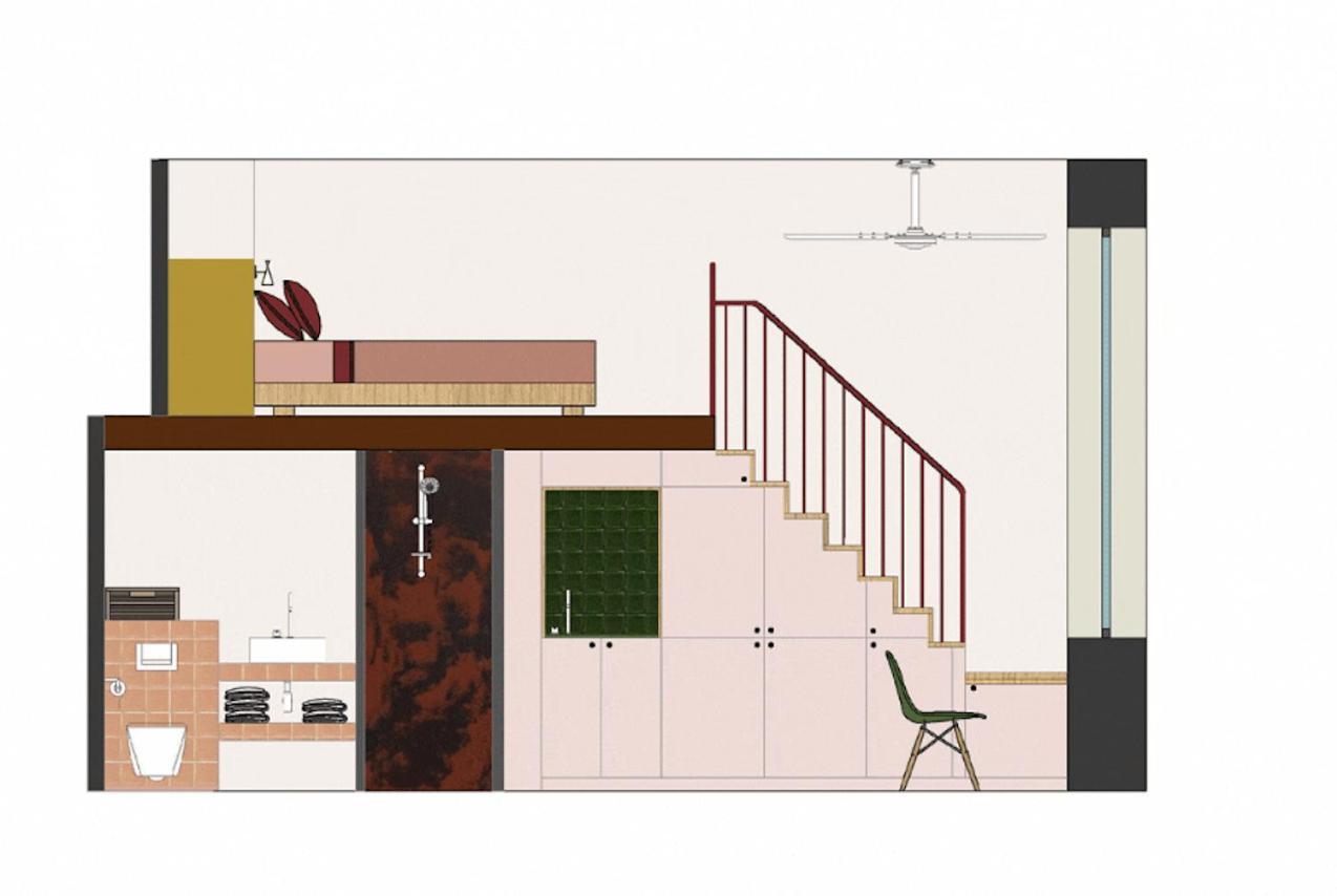 Studio Avec Vue Lione Esterno foto